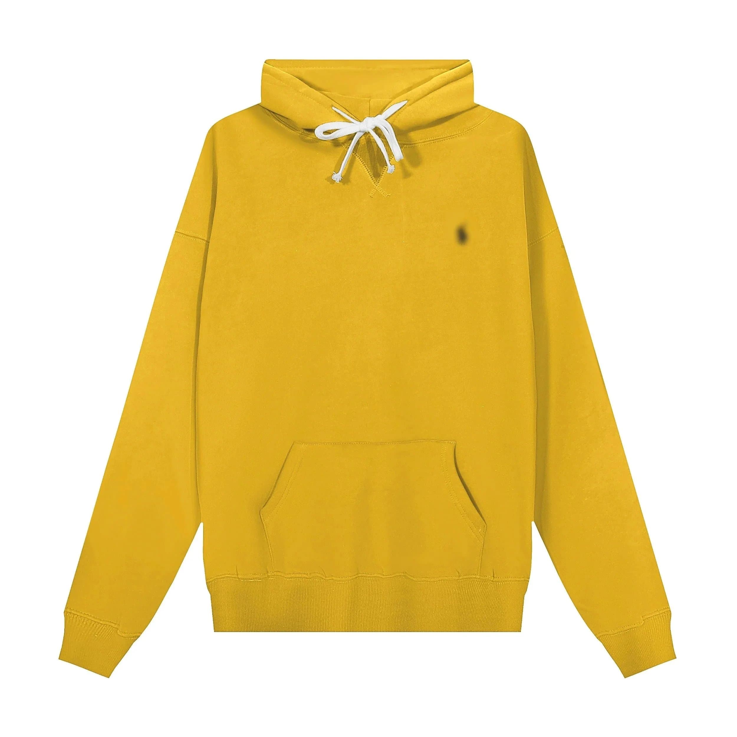 Unbranded Mustard Yellow Hoodie Sweatshirt