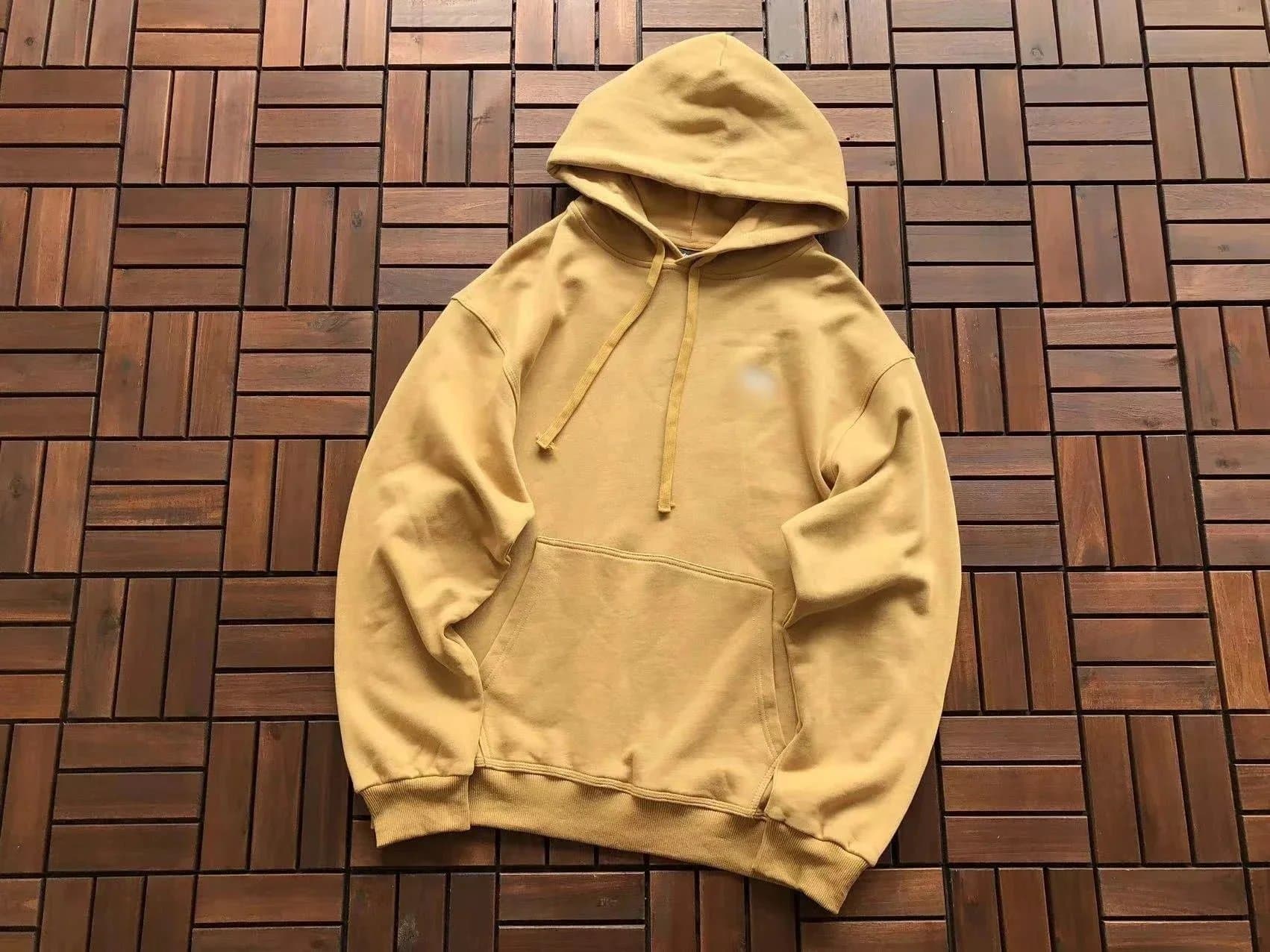 Unbranded Beige Hoodie Sweatshirt