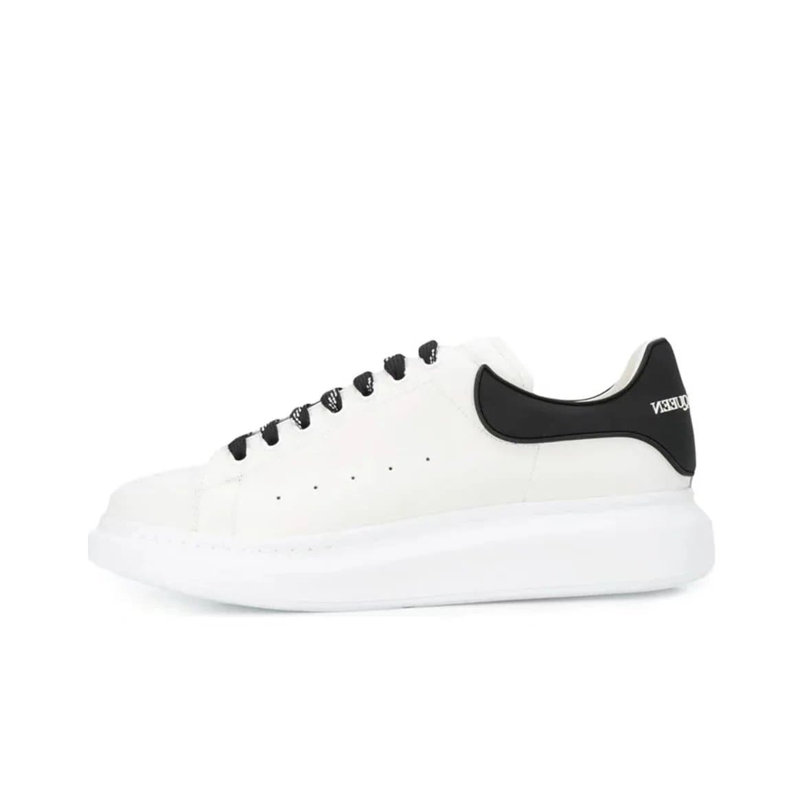 Alexander McQueen Alexander McQueen White & Black Sneakers White