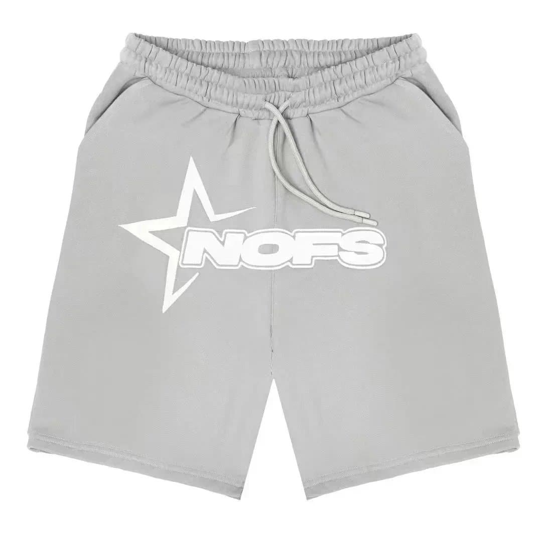NOFS Star Logo Grey Sweatshorts