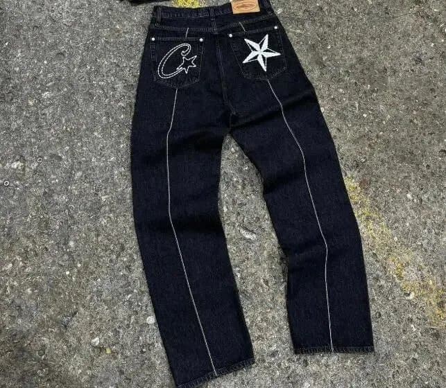 CLOT CLOT x Levi's Star Patch Jeans in Black Black - 1