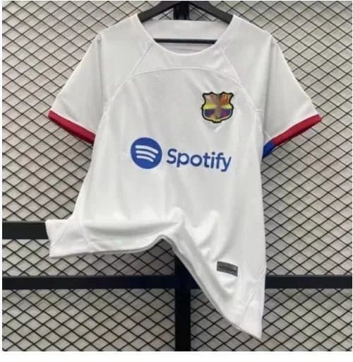 FC Barcelona FC Barcelona Spotify White Away Jersey White - 1