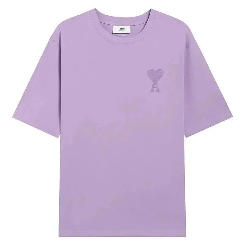 AM1 Love Heart T-Shirt in Lilac