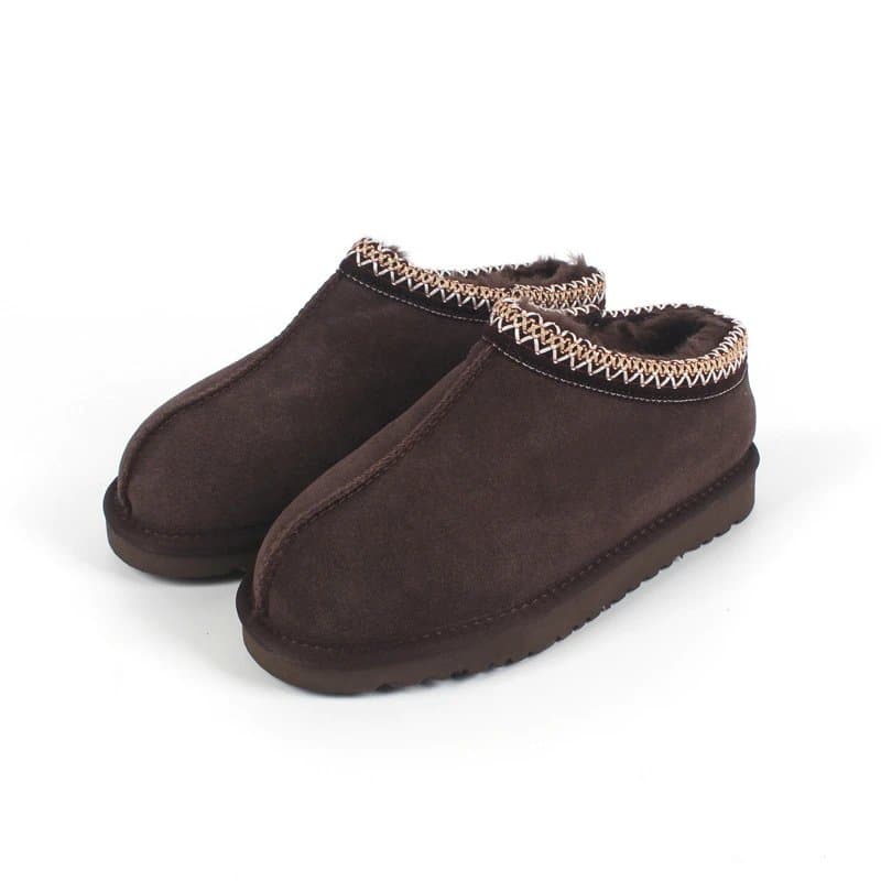 UGG UGG Tasman Sheepskin Slippers - Chocolate Brown