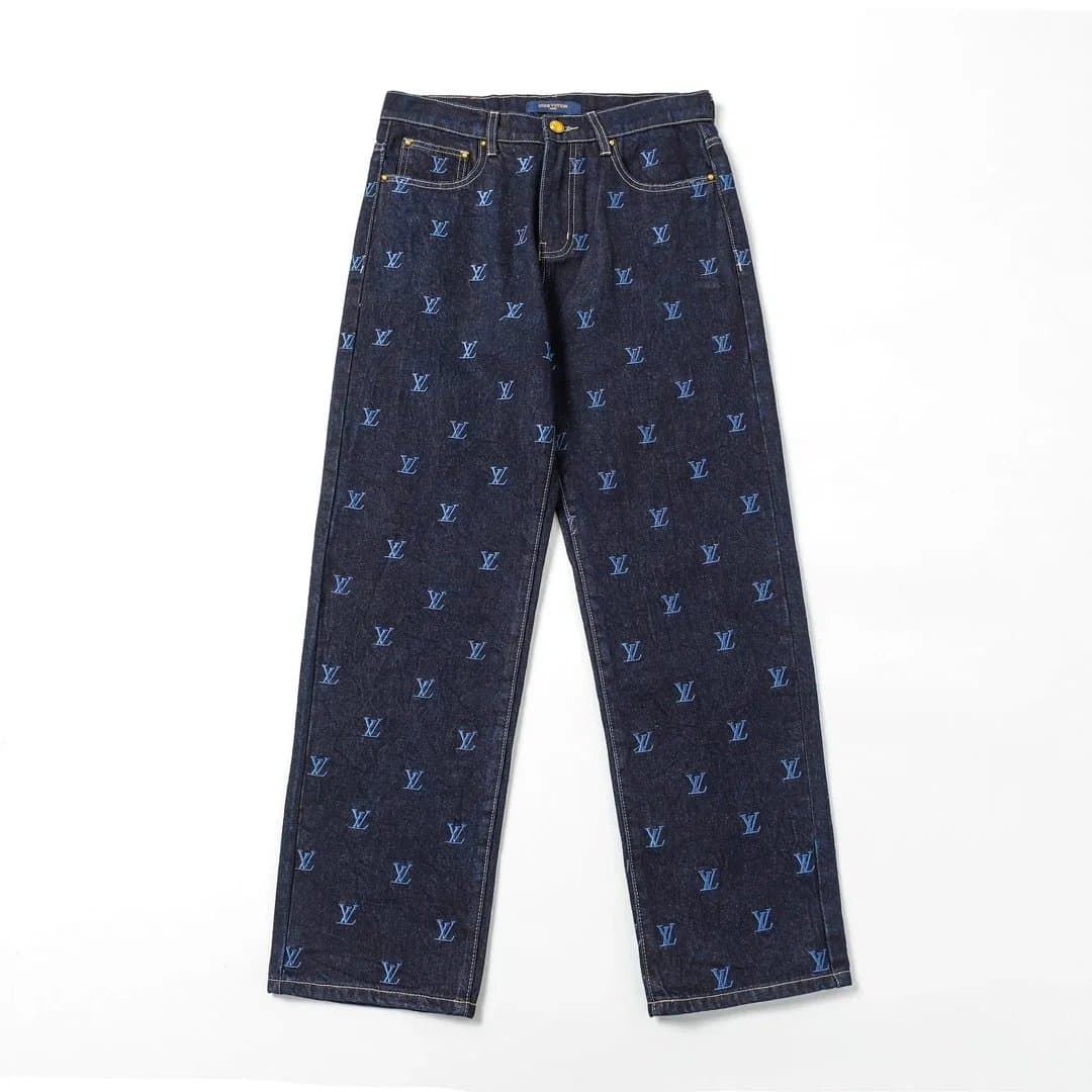 Louis Vuitton LV Monogram Denim Jeans
