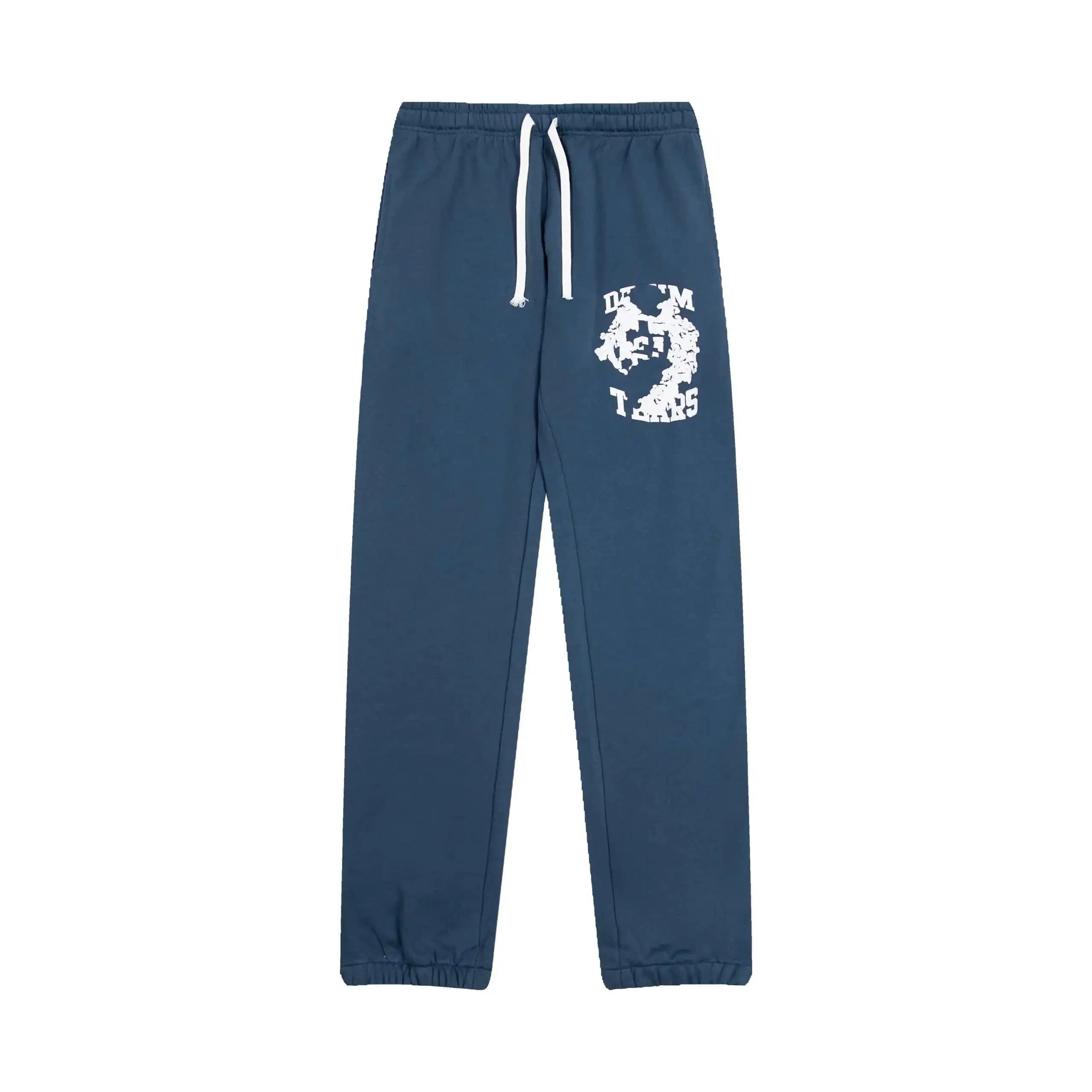 Essentials by Fear of God Navy Blue Sweatpants with White Logo