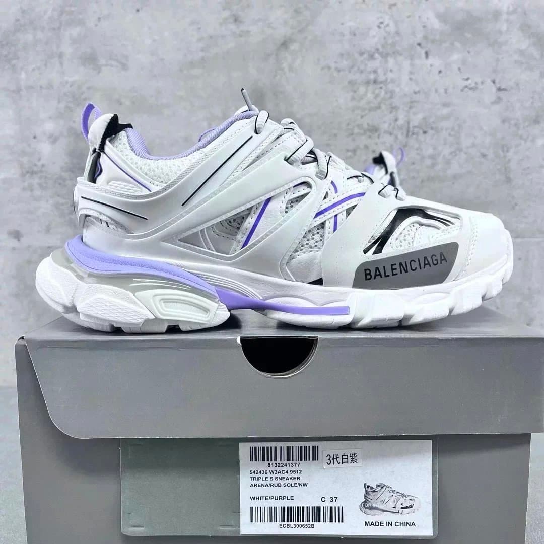 Balenciaga Balenciaga Track 3.0 Sneakers White/Purple White