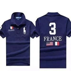Polo Ralph Lauren France Polo Shirt in Navy Blue