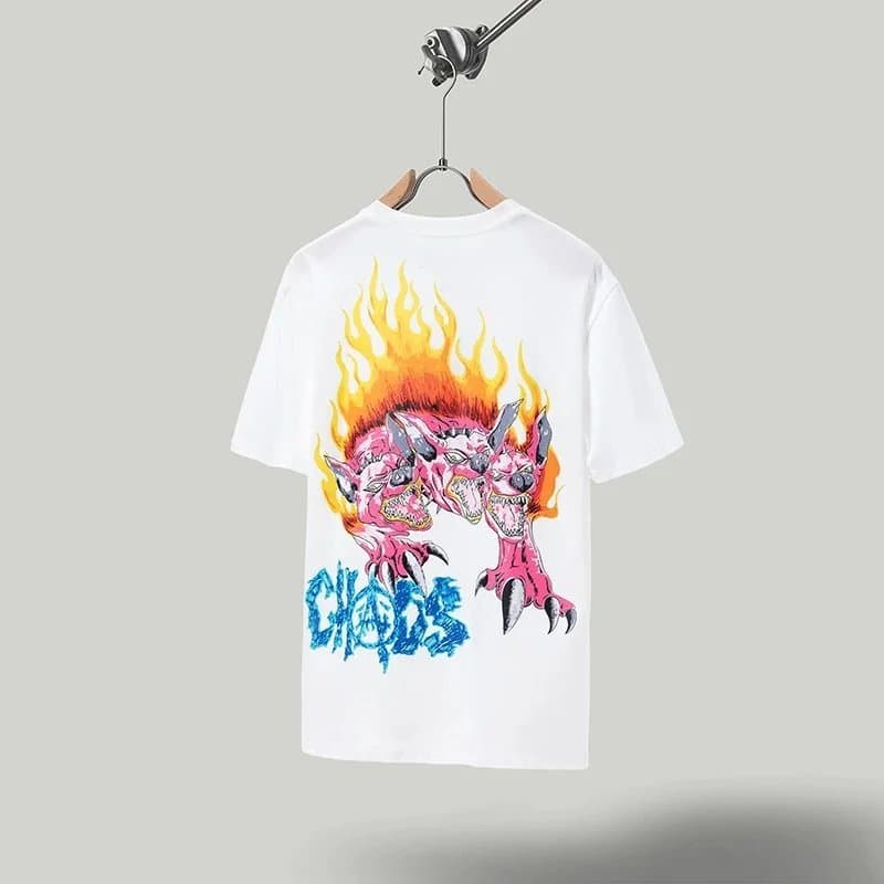 Chobs Wolf Flame Graphic T-Shirt