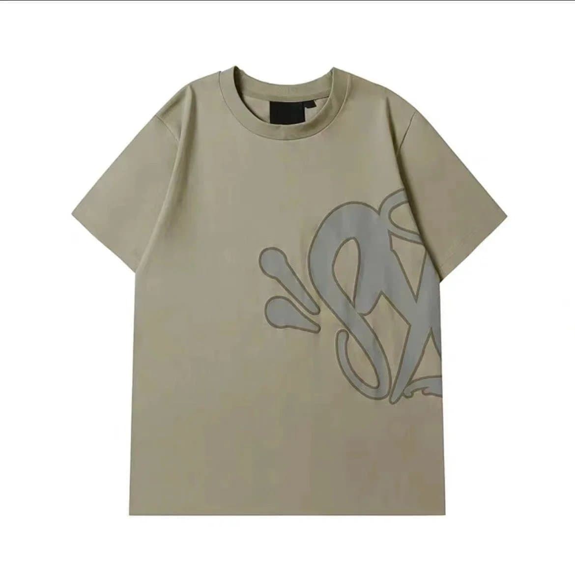 Fendi Box Logo Beige T-Shirt