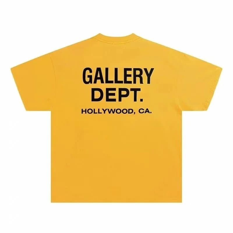 Gallery Dept. Hollywood Yellow T-Shirt