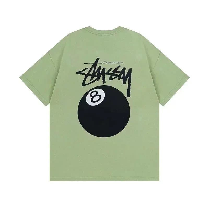 Stussy 8-Ball Oversized T-Shirt in Light Green