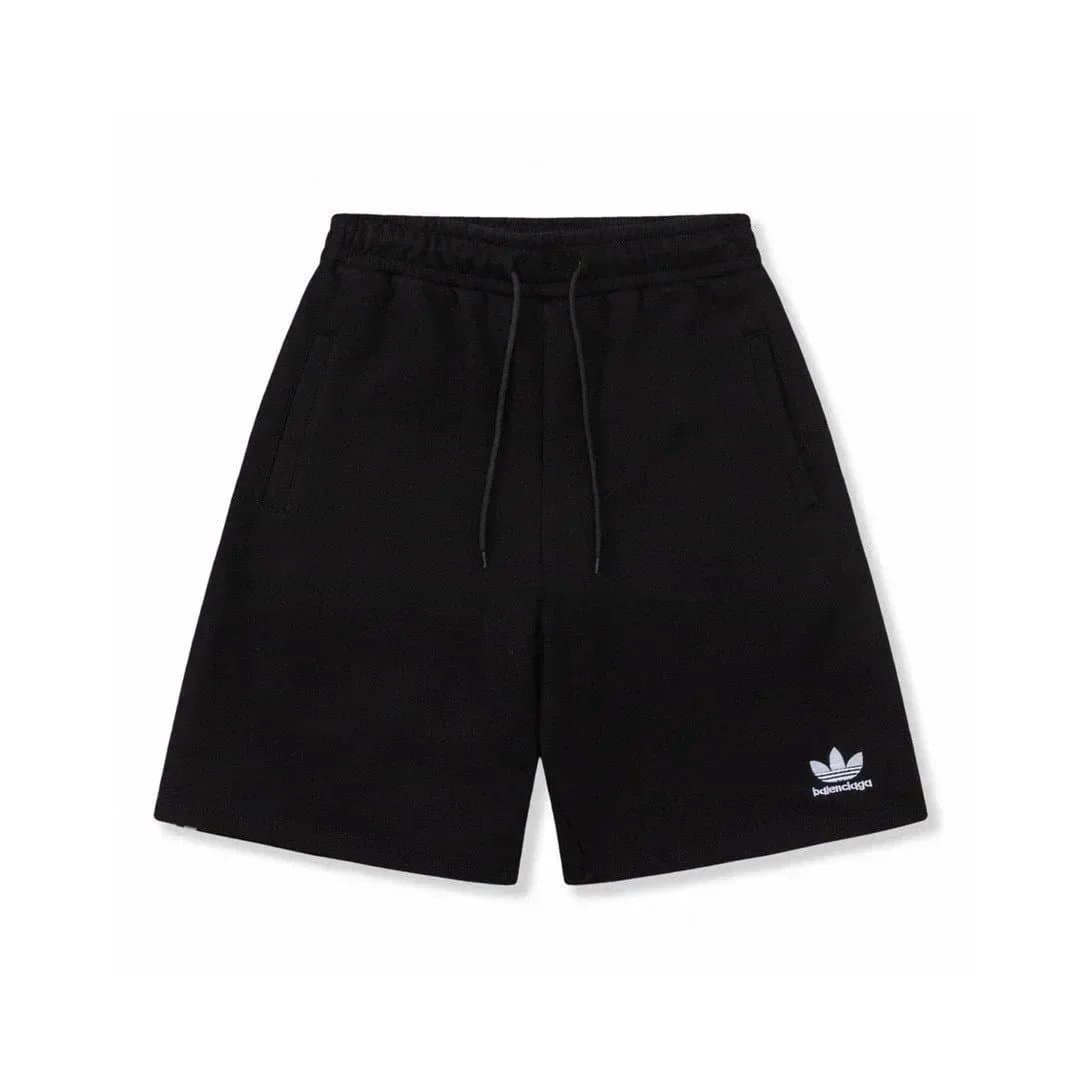 Balenciaga x Adidas Black & White Track Shorts