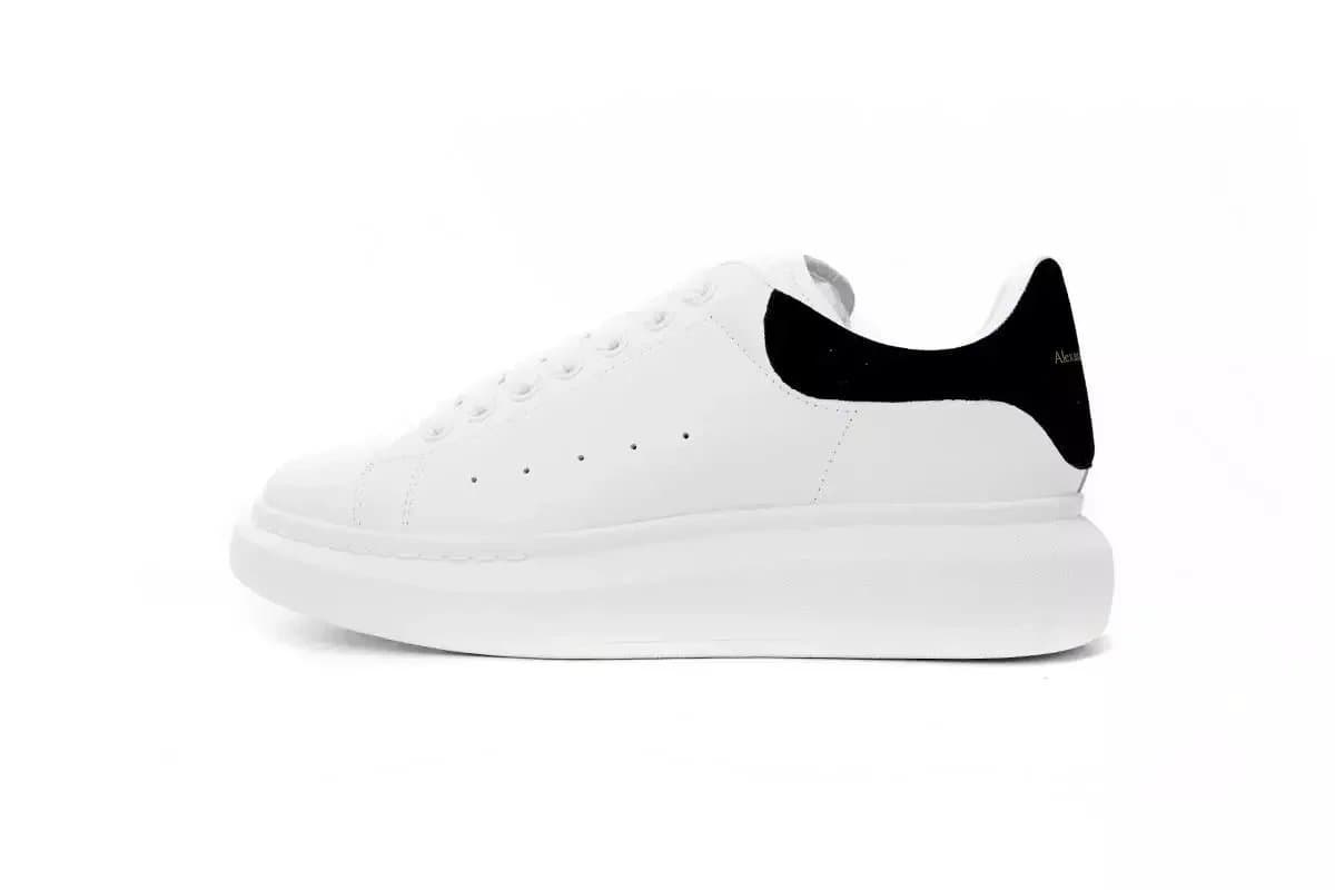 Alexander McQueen White and Black Sneakers