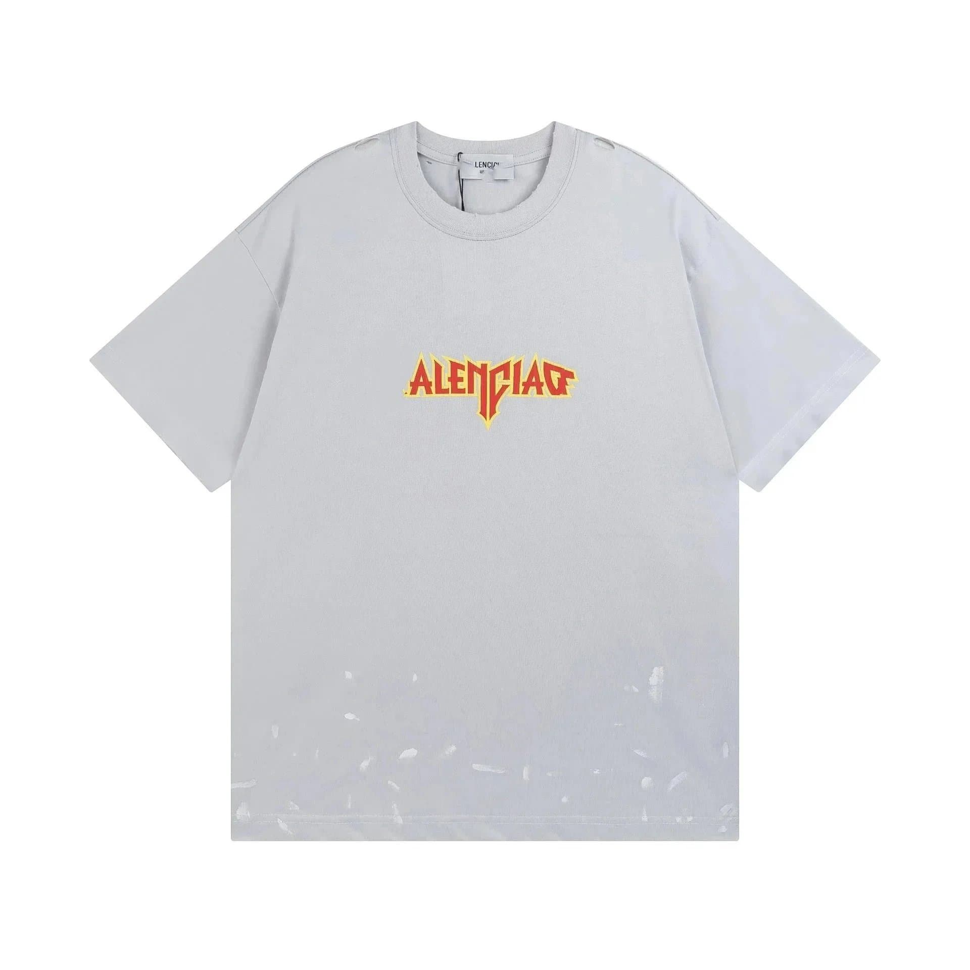 Lencity Alenciag Oversized T-Shirt in Grey