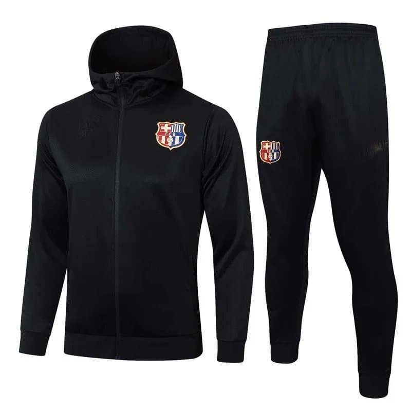 FC Barcelona FC Barcelona Black Tracksuit Set Black - 1