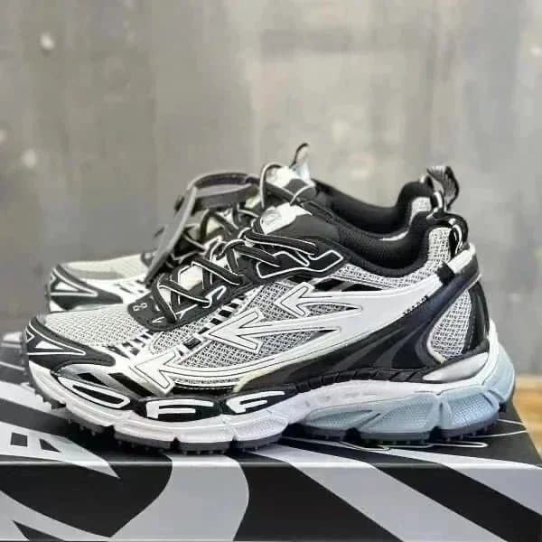 Mizuno Mizuno Wave Rider 25 Black & White Sneakers Black - 1