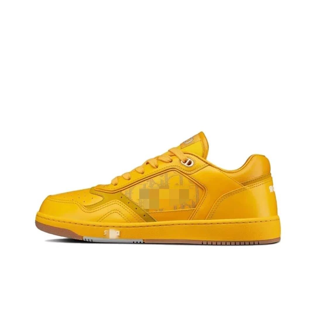 Rockport ROCKPORT Yellow Leather Sneakers Yellow - 1