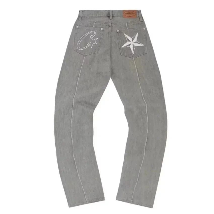 CLOT CLOT x Levi's 501 Jeans Grey Star Embroidery Grey - 1