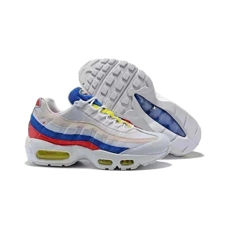 Nike Air Max 95 White/Blue/Red Sneakers