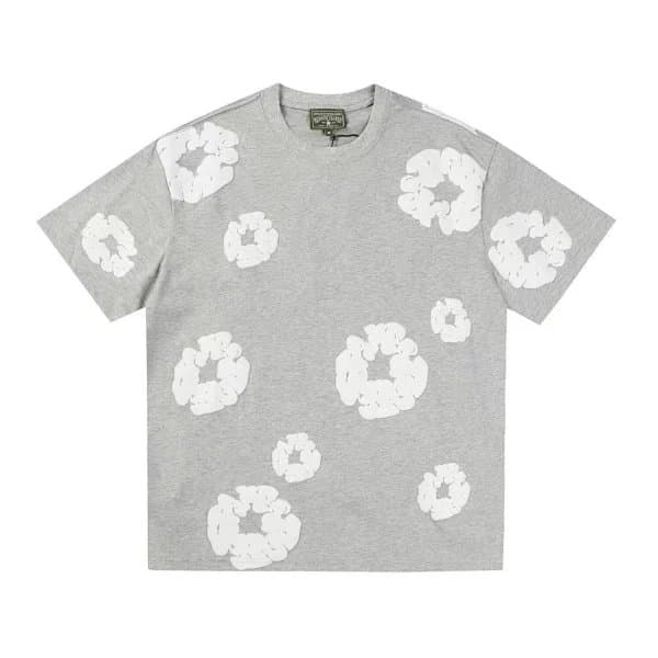 Essentials by Fear of God Essentials by Fear of God Grey T-Shirt with White Cloud Print Grey