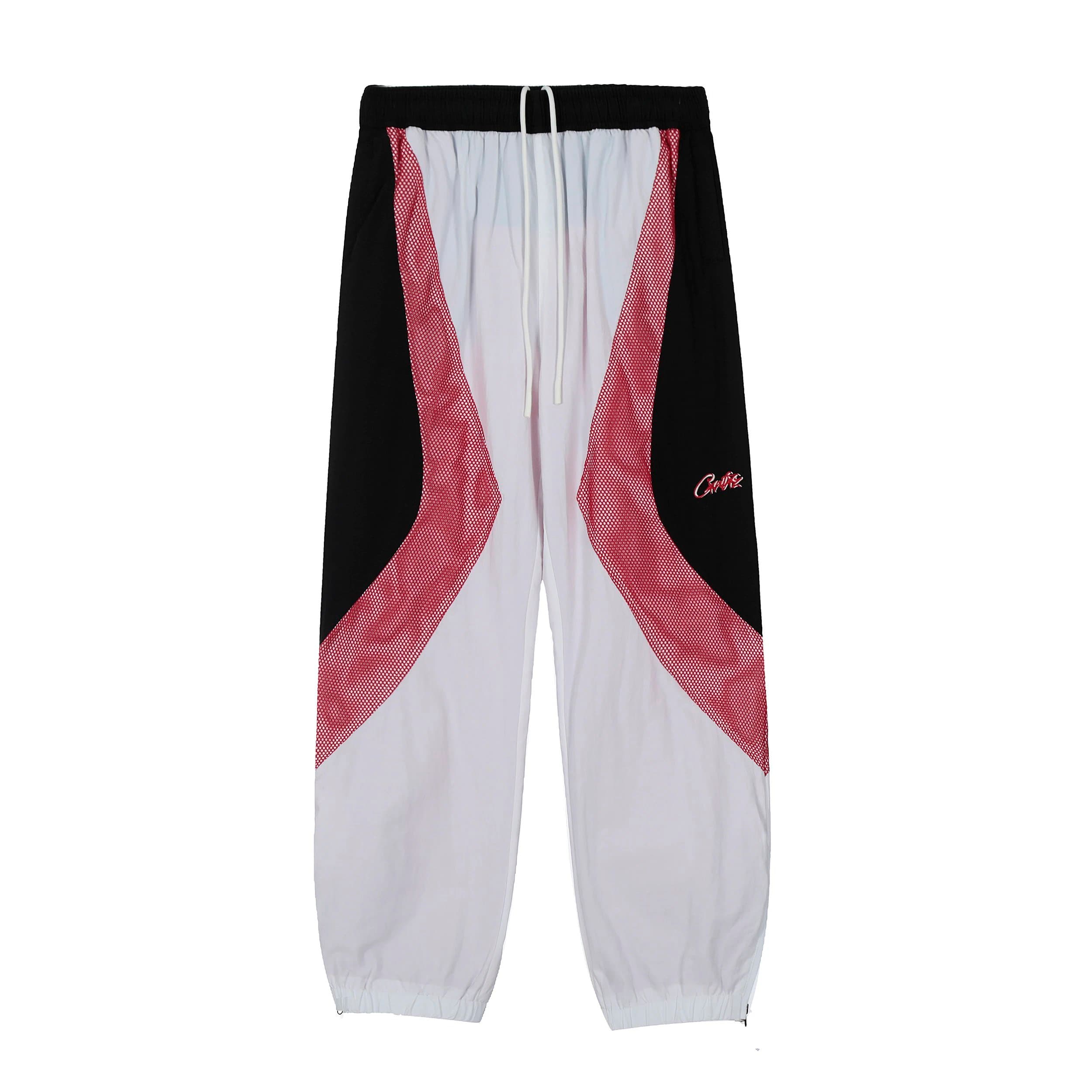 CLOT x Nike Air Force 1 White/Red Track Pants