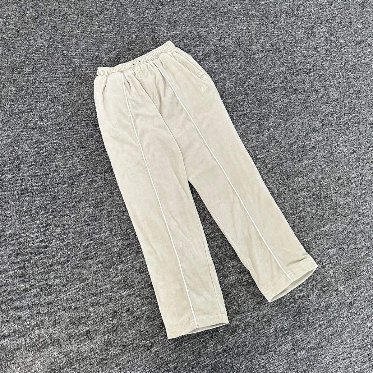 Essentials by Fear of God Beige Velour Track Pants