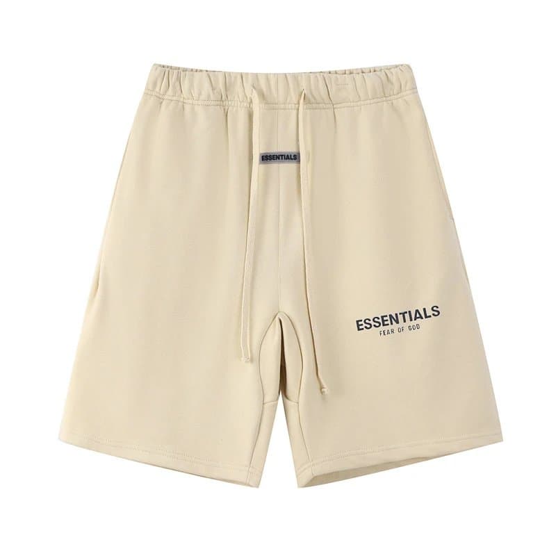 Fear of God Essentials Beige Shorts Beige