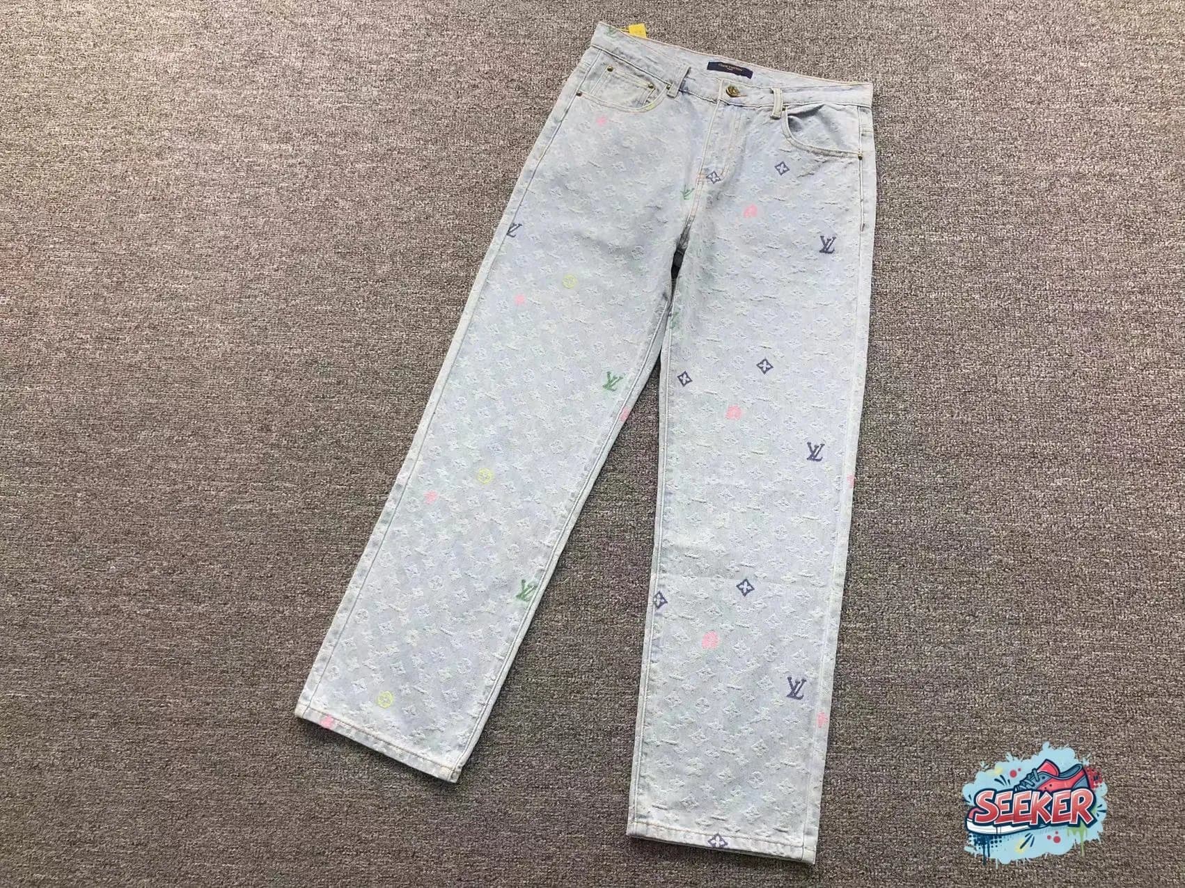 Louis Vuitton Monogram Multi-color Jeans