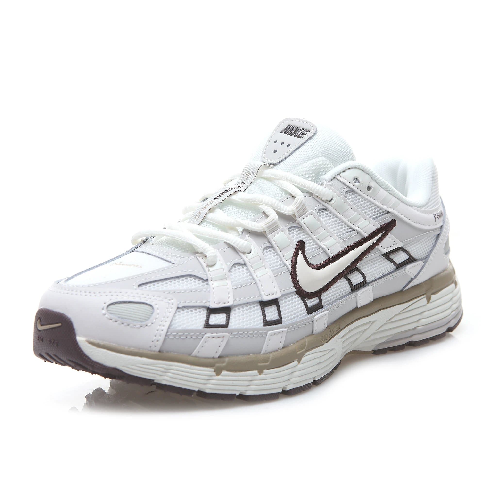 Nike P-5000 Sneakers in White and Brown