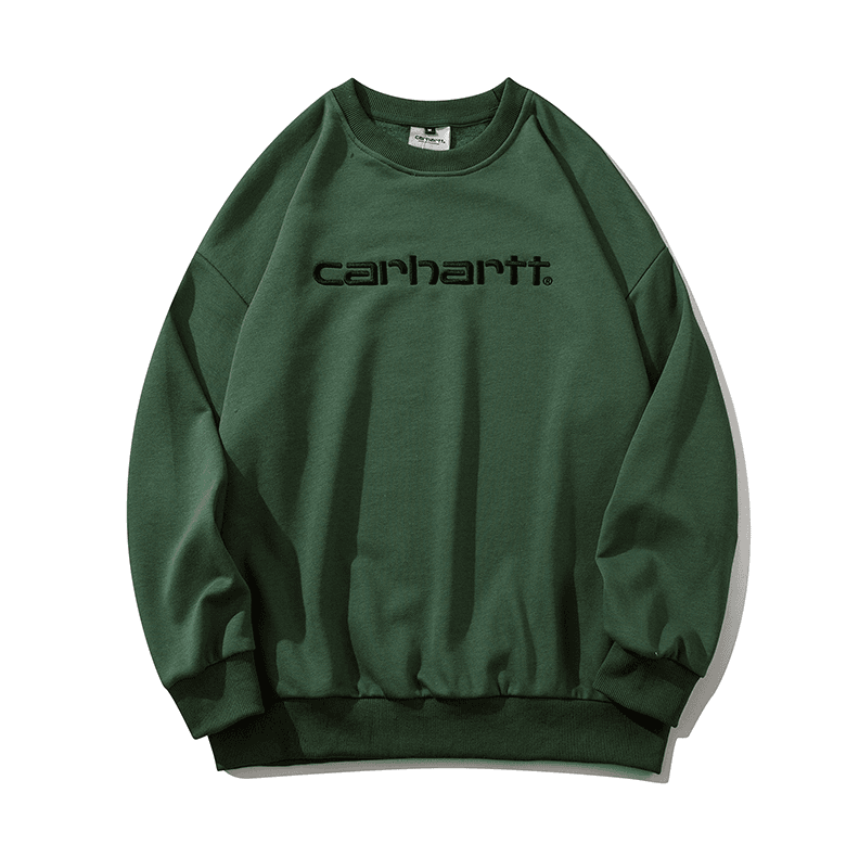 Carhartt Carhartt Green Embroidered Sweatshirt Green - 1