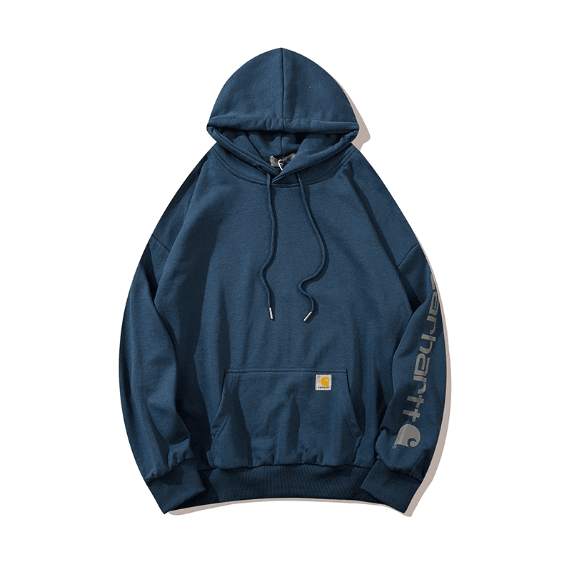 Carhartt Carhartt WIP Solid Hoodie in Blue Blue - 1