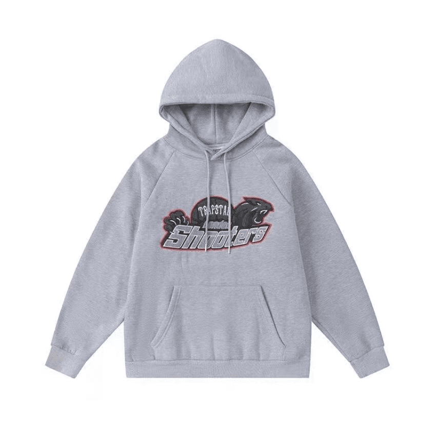 Trapstar Grey Trapstar Shooters Hoodie Grey - 1