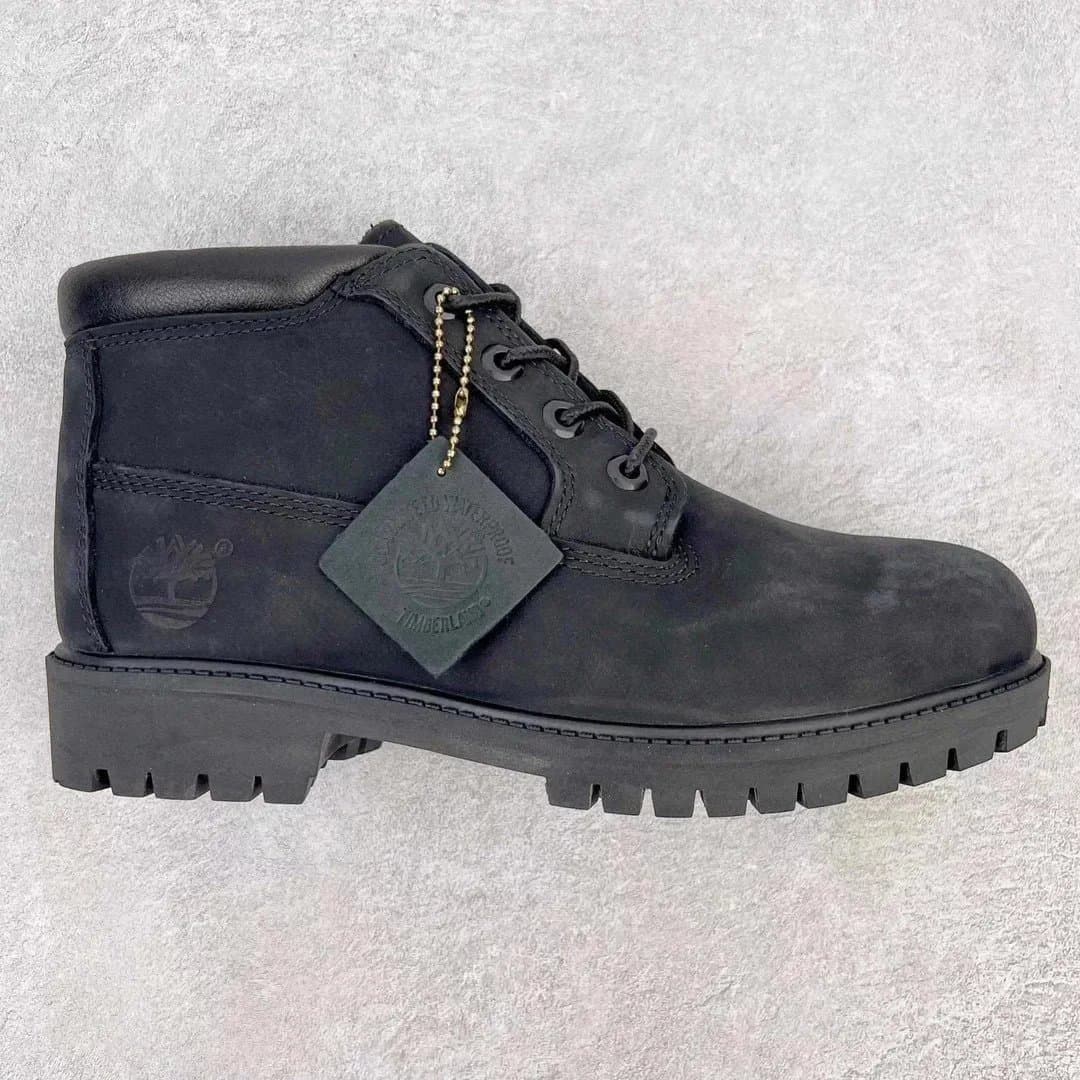 Timberland Timberland Black Nubuck Chukka Boots Black - 1