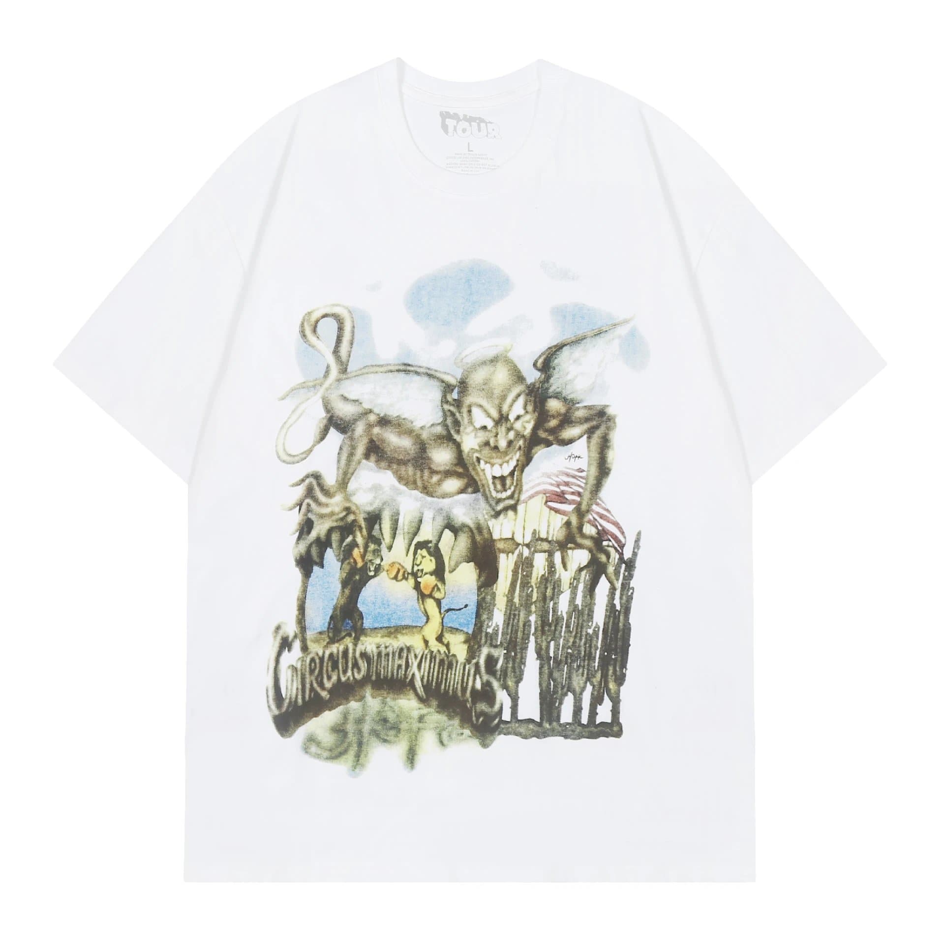 Tour Tour Circus Maximus White T-Shirt White - 1