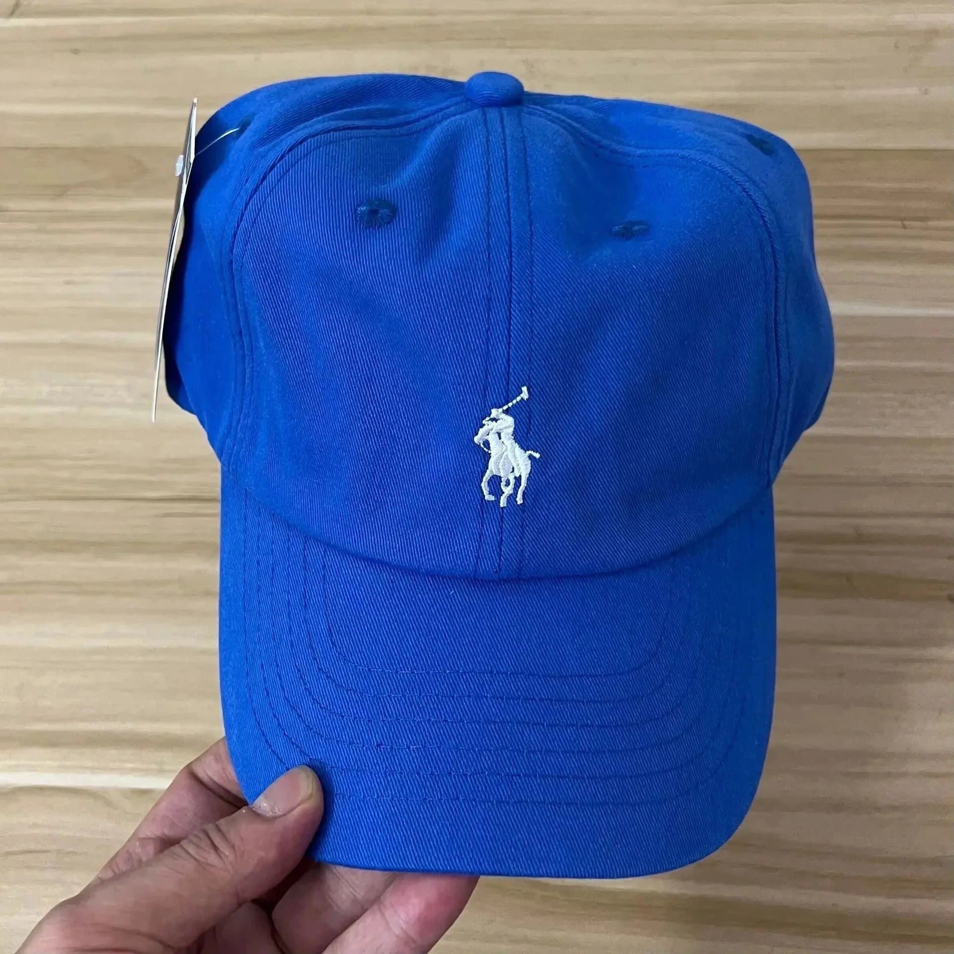 Polo Ralph Lauren Polo Ralph Lauren Royal Blue Cap with White Pony Logo Blue - 1