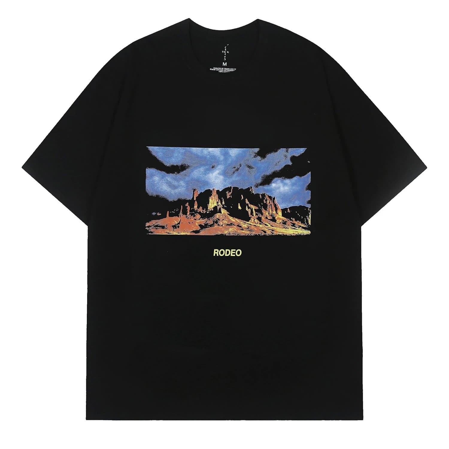 Travis Scott Travis Scott Rodeo Black T-Shirt Black - 1