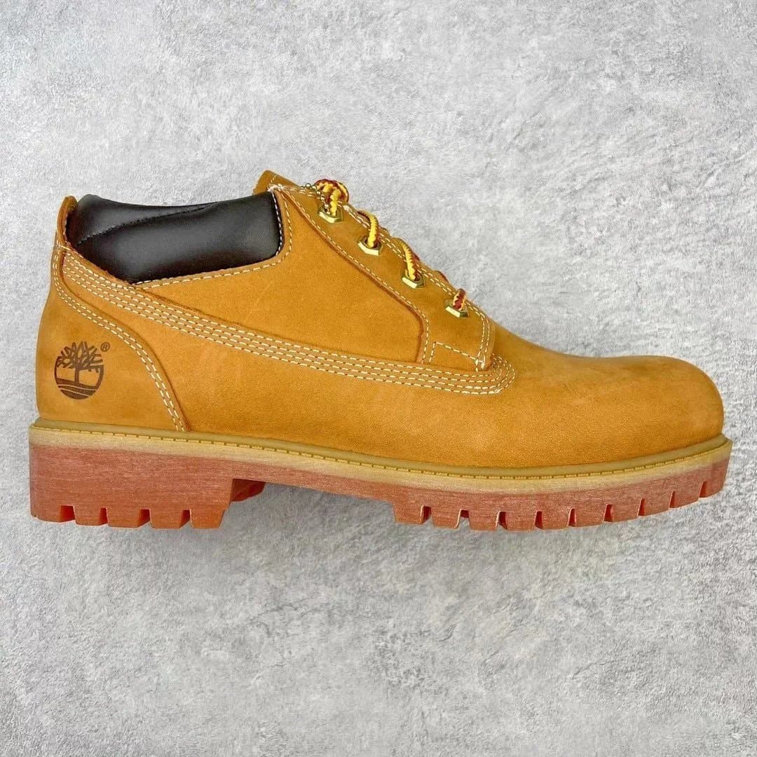 Timberland Timberland Yellow Leather Boots Brown - 1