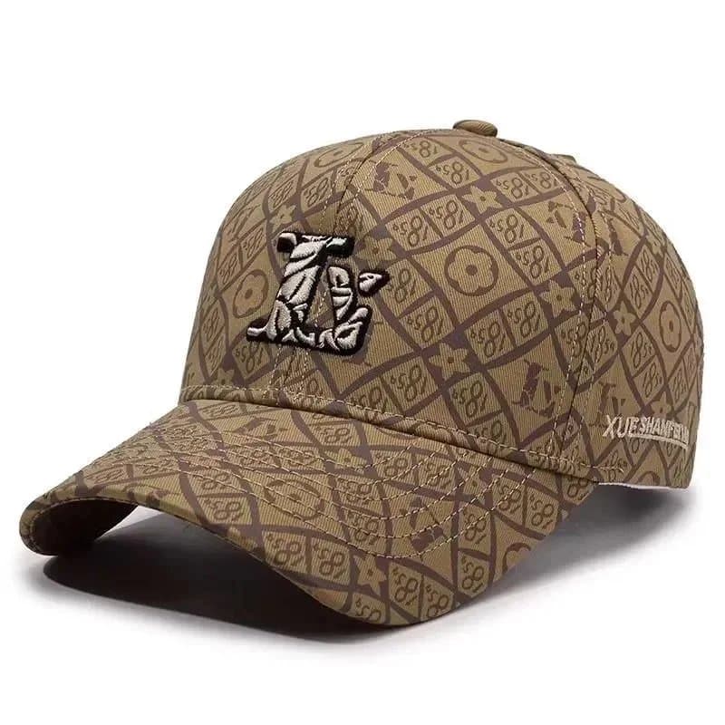 XueShangFei XueShangFei Camo Pattern Baseball Cap Brown - 1