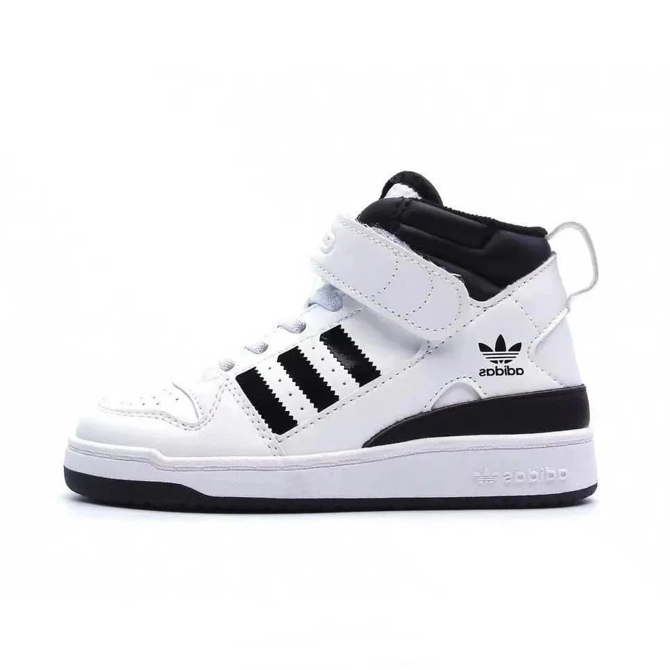 Adidas Adidas Forum Mid High-Top Sneakers White - 1