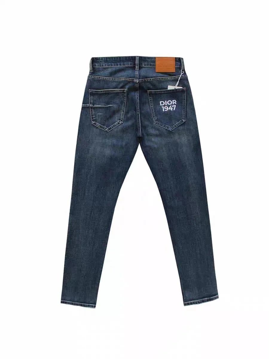 Dior Dior 1947 Slim Fit Jeans Navy - 1