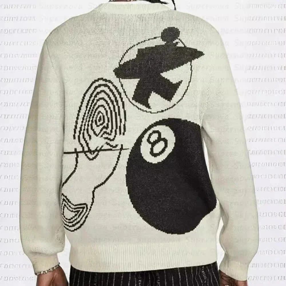 Supreme Supreme Box Logo Knit Sweater Cream - 1